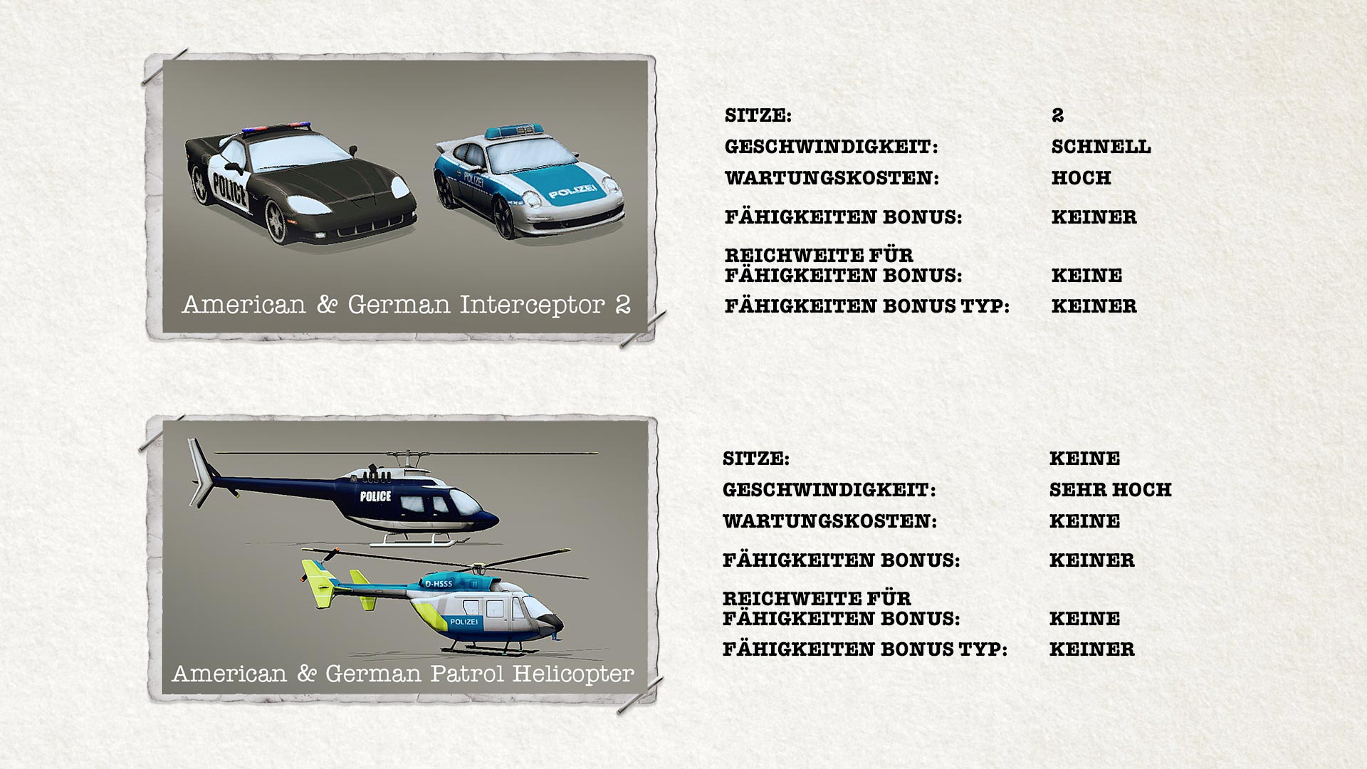 POLICE TACTICS: IMPERIO - Vehicles