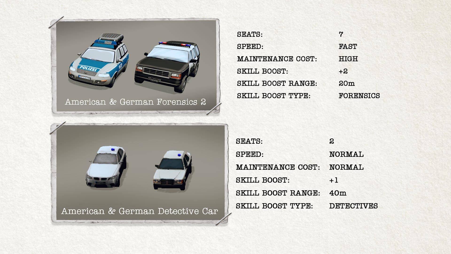 POLICE TACTICS: IMPERIO - Vehicles